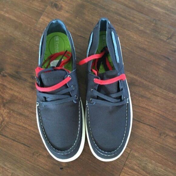 Tretorn Otto 472955 Blue Canvas Casual Shoes Sz 11 - Picture 1 of 5